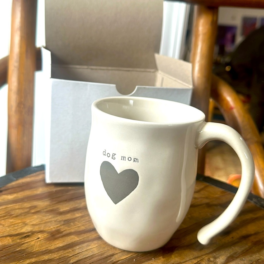 Dog Mom Cup brand new with tags and box